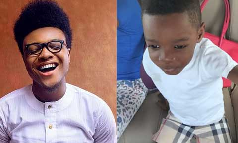Popular Nigerian Comedian, Deacon Famous, Mourns His Son Who Died Today