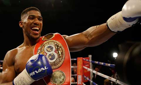 Anthony Joshua Boasts Of Ruling Boxing For 10 Years
