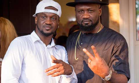 Psquare Family Crisis Saga: Peter Okoye Absent At His Twin Brother, Paul’s Party (Photos)