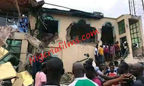 So So Sad! Finally Gov. Ajimobi Demolishes Yinka Ayefele’s N800m Music House (Photos)
