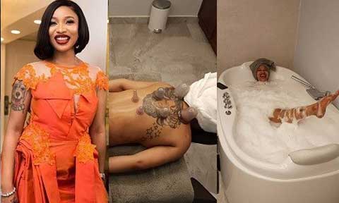 Photos: Best Of Tonto Dikeh In Bath Tub
