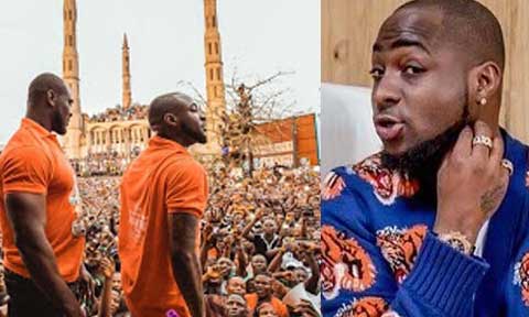 Gun Shots Fired: Davido Whisked Away During Elections Rally In Osun State