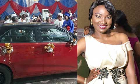 Best Graduating Medical Student Gets New Car From Ooni Of Ife (Photos)