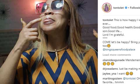 Tonto Dikeh Finally In Love With A “Good Man”
