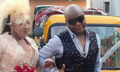 Whoa! Charly Boy Wedded American wife, Diane After 40 Years Of Marriage