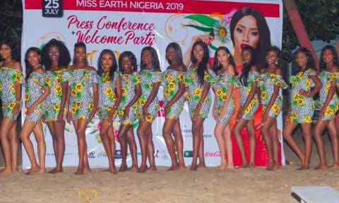 Unveiled Beautiful Women Ready To Battle For Miss Earth Nigeria Crown