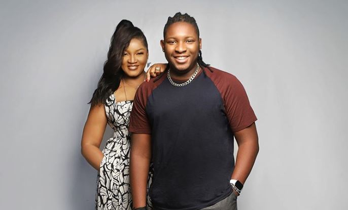 For The Ladies: Omotola Jalade-Ekeinde Flaunts Her First Son