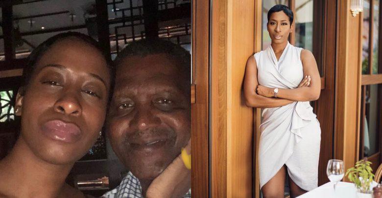 Lady Alleges Dating Dangote, Says Billionaire Broke Her Heart In ‘1000 pieces’