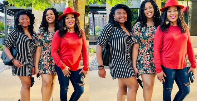 Stella Damasus Shares Lovely Photos With Her Grown-Up Daughters (PHOTOS)