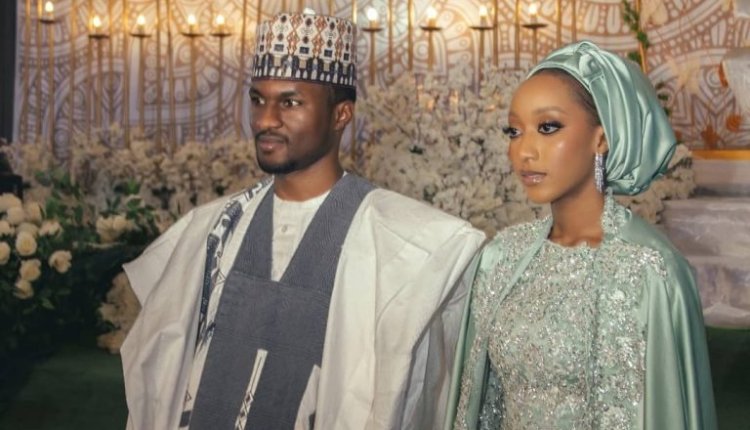 PHOTOS: Yusuf Buhari Weds Zahra Bayero On N500k Bride Price