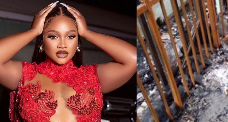 Here’s What Happened To BBNaija JMK After Her Apartment Got Burnt
