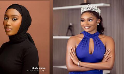Hijab-Wearing Miss Nigeria, Garko, Slammed Critics