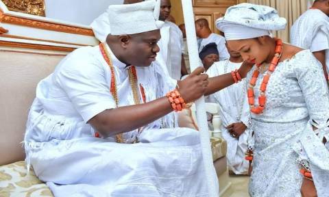 Ooni Of Ife Reacts To Wife’s Divorce Announcement