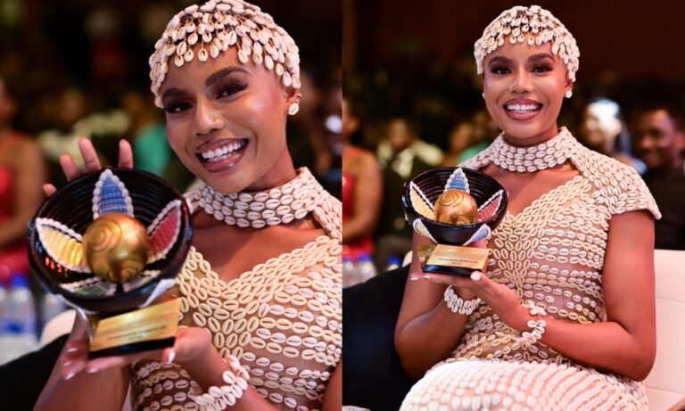 Ikon Awards: Nancy Isime celebrates ‘Africa’s Rising Star’ win