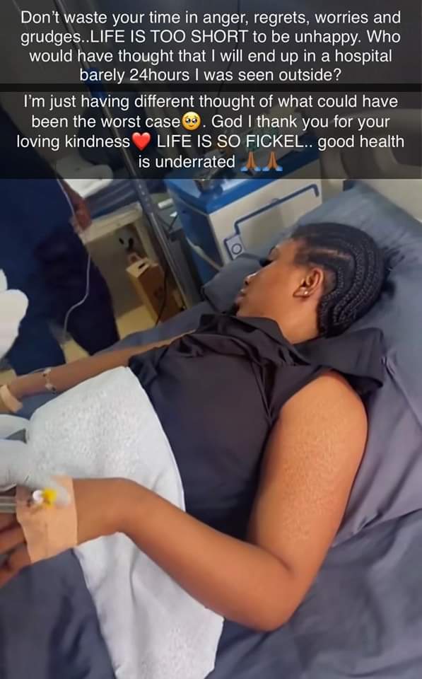 BBNaija Mercy Eke lands in hospital hours after partying